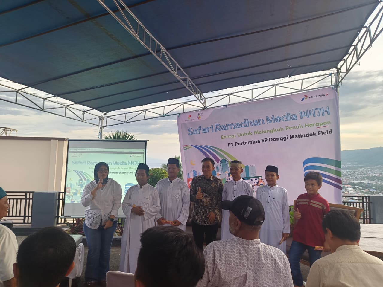 Safari Ramadhan di Ponpes Al Murad, Pertamina EP DMF Perkuat Silaturahmi Bersama Insan Pers