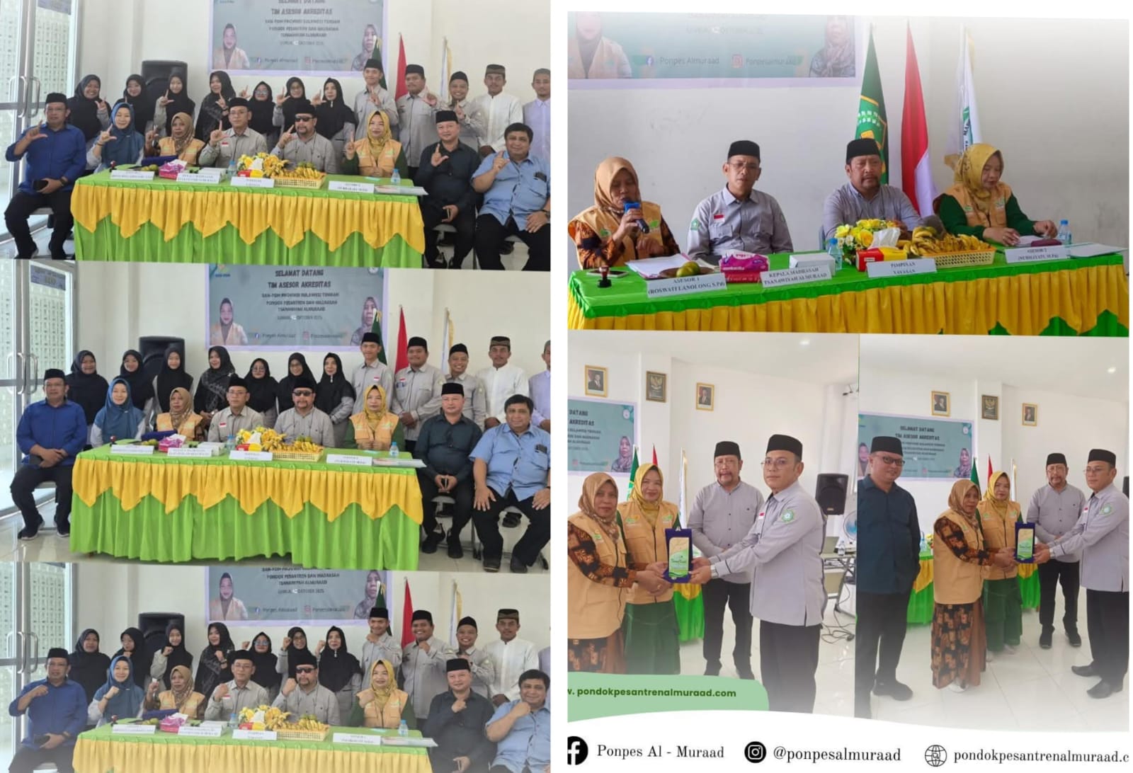 Alhamdulillah, MTs Al-Muraad Tuntaskan Visitasi Akreditasi BAN-PDM Sulteng
