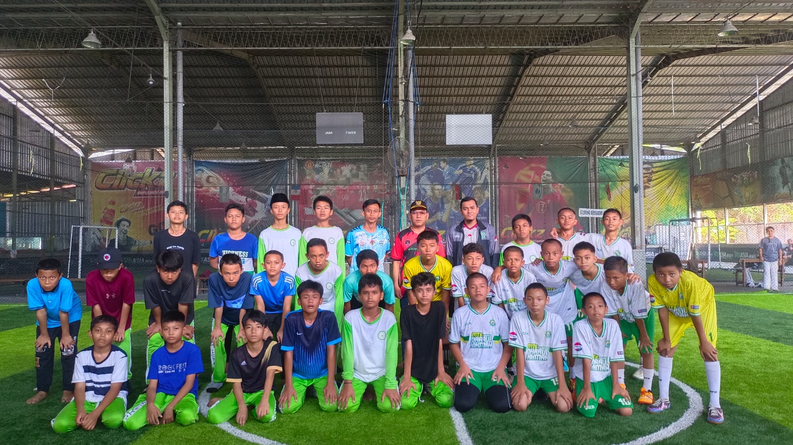 Seru Laga Persahabatan Ponpes Al-Muraad Versus Ponpes Daarul Hikmah Luwuk, Skor 5-8